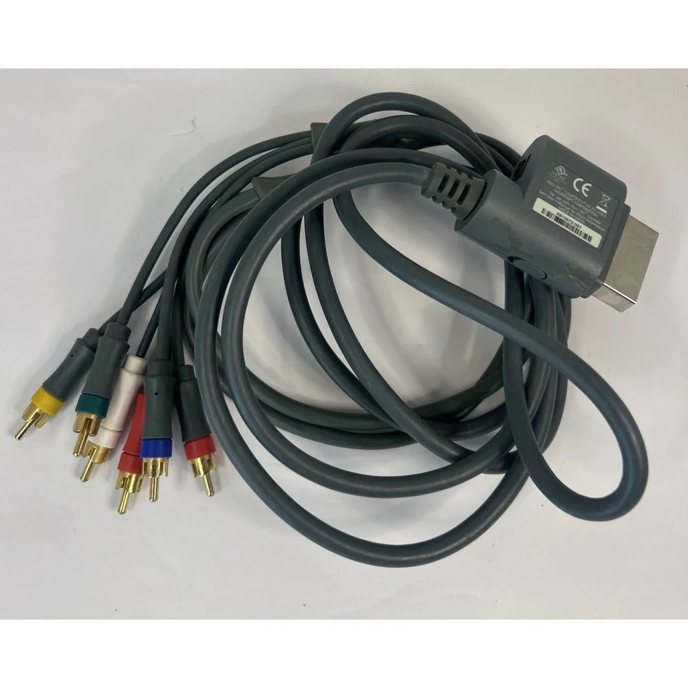 Microsoft Xbox 360‎ Console Component HD AV Cable HDTV X810972-001 Untested Read